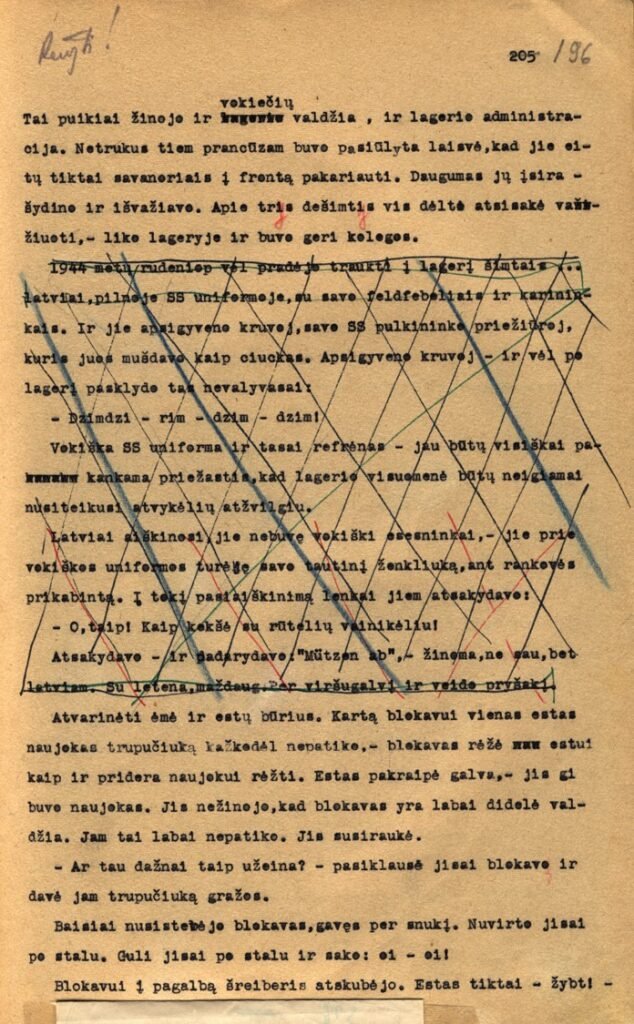 Mašinraščio nuotrauka 